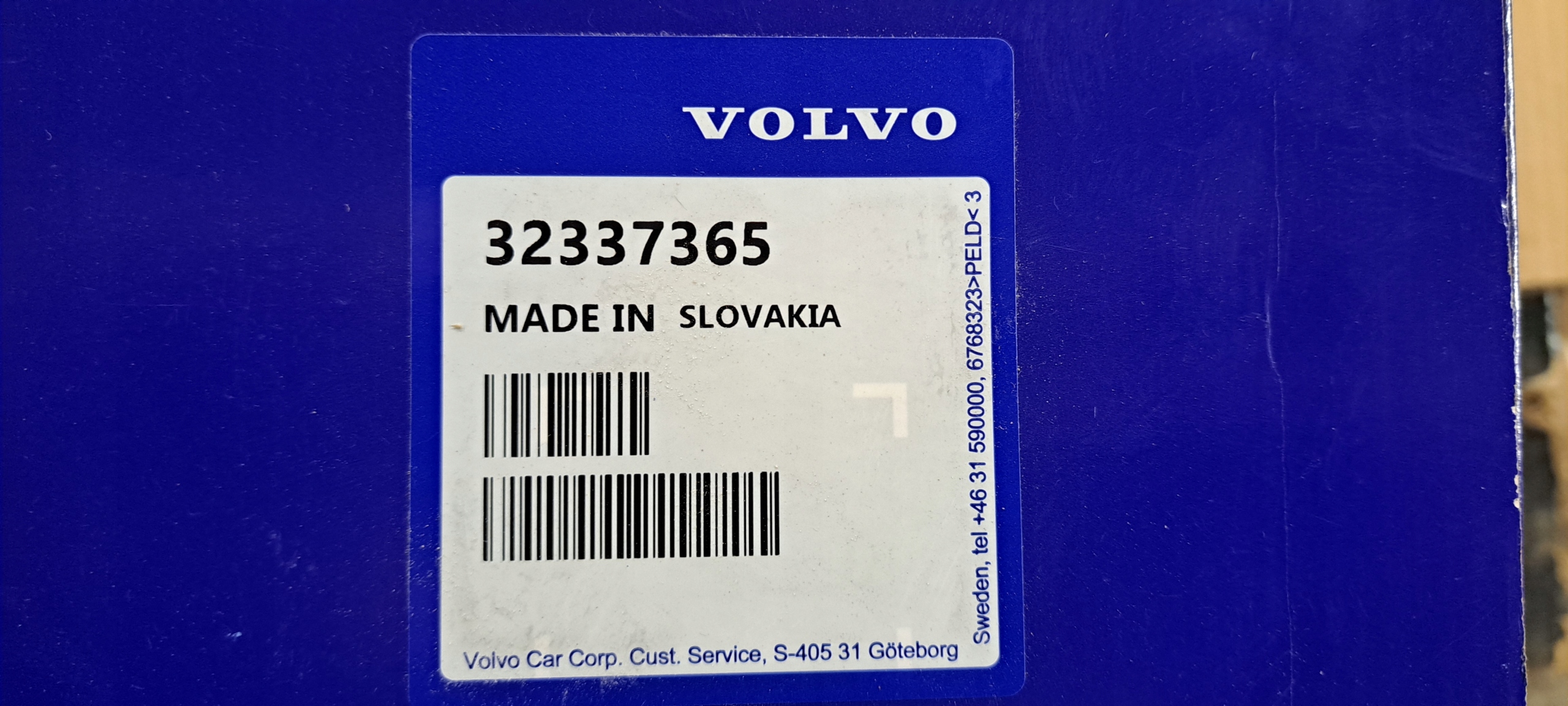 оригинал ГАЛОГЕН led правый передний противотуманки volvo S60 V60 XC60 XC90 II