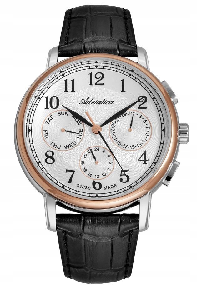 Nové Originální Pánské Hodinky Adriatica A8256.R223QFXL klasické retro