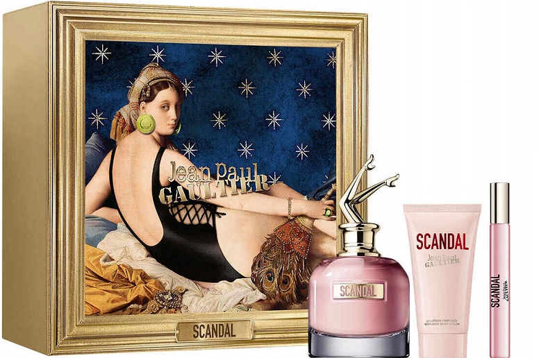 Jean Paul Gaultier Scandal tělový balzám 75 Ml Edp 10 ml Edp 80 ml