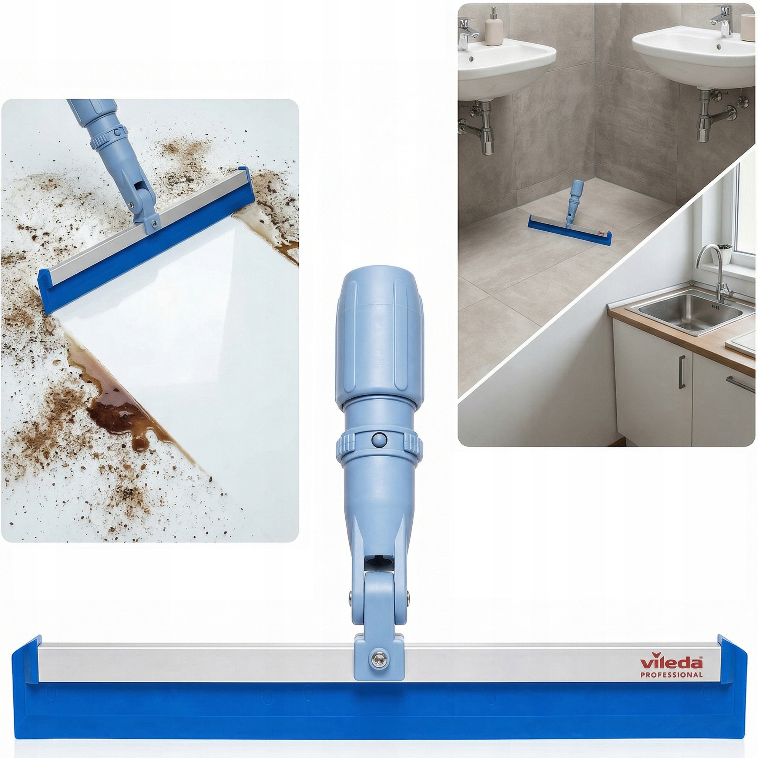 Gumová stěrka Vileda Professional s jedním perem na podlahu 50 cm