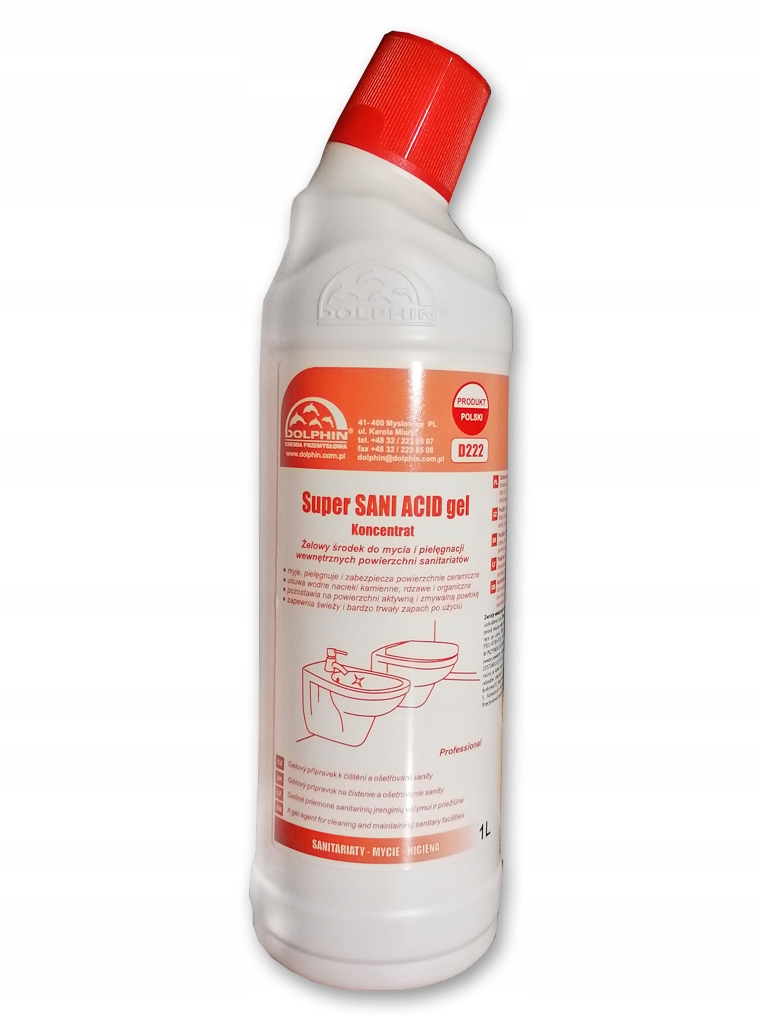 

Sani Acid Żel do mycia sanitariatów 1L