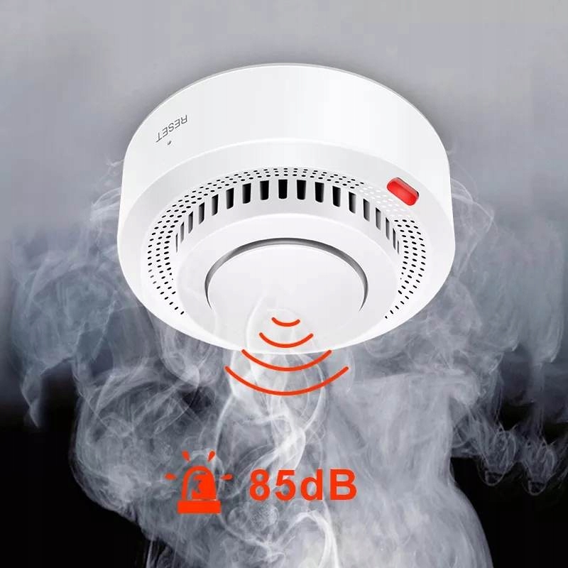 Czujnik Detektor dymu TUYA Wifi BEZPRZEWODOWY Marka Tuya