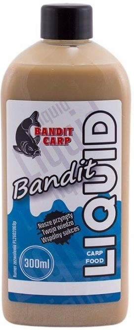 Liquid Bandit Carp Dodatek 300ml Halibut