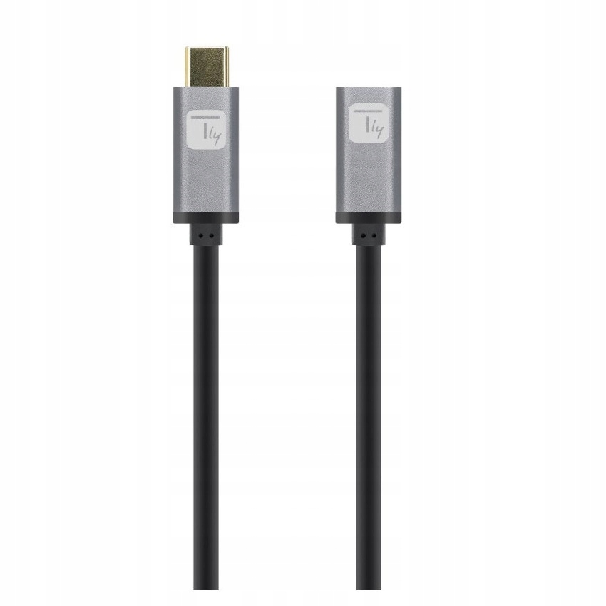 Techly Kabel Przedłużacz USB-C 3.2 Gen2 M/F 100W 5A 1m Marka Techly