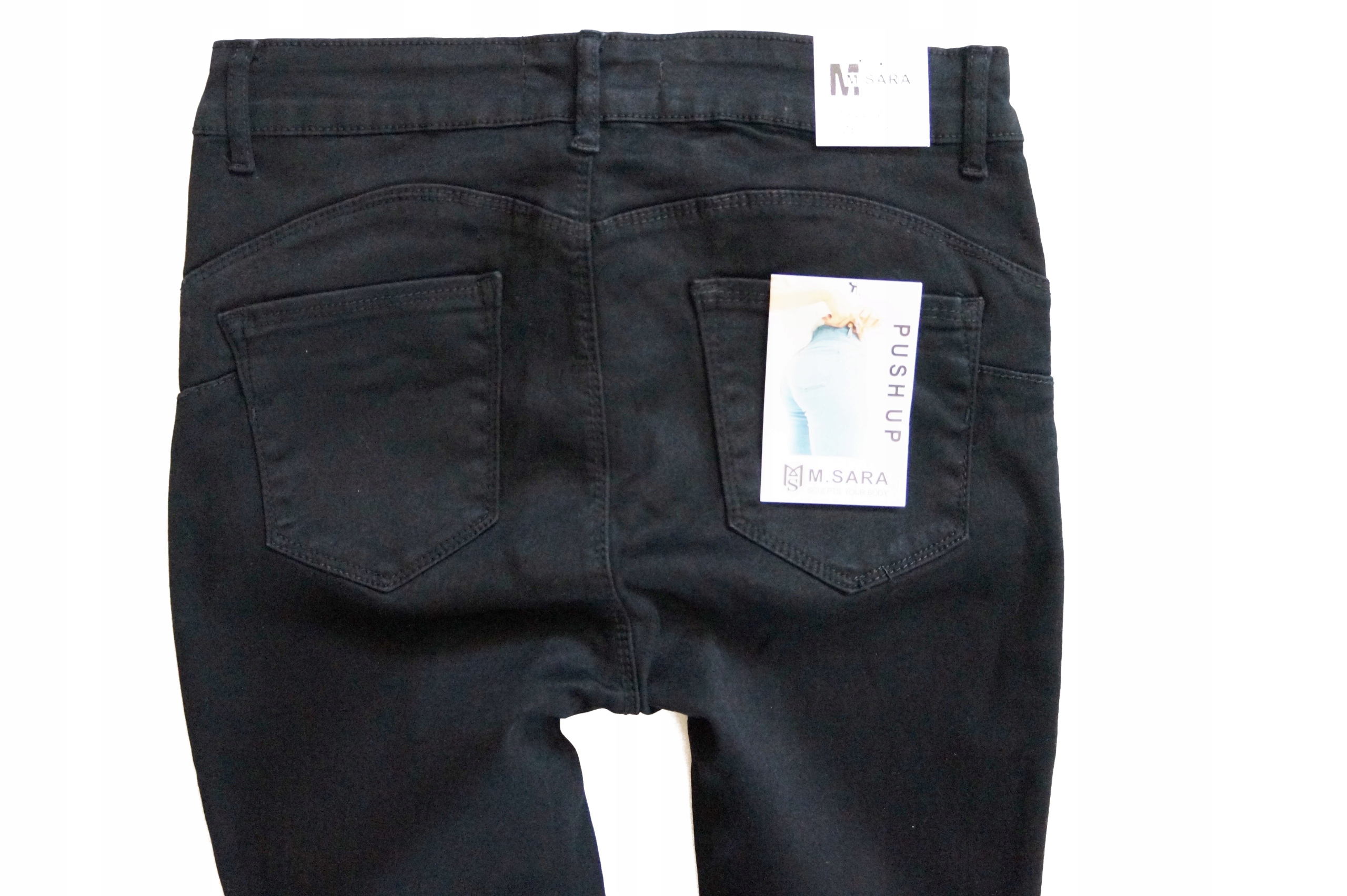 tujkama_M.SARA SPODNIE JEANSY WYSZCZUPLAJĄCE PUSH Rozmiar 40