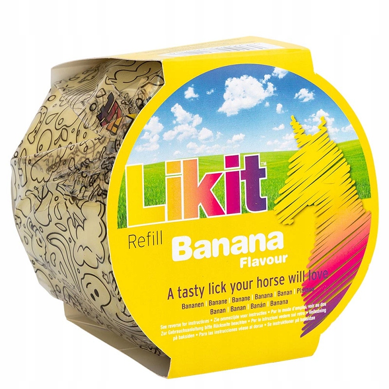 Lizawka dla koni Likit 650g bananowa