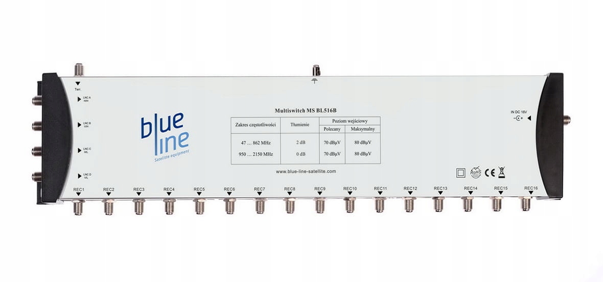 Multiswitch 5/16 Ms BL516B Blue Line