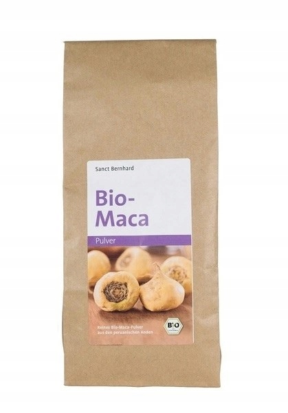 Levně Krauterhaus Sanct Bernhard Bio práškový kořen maca (500 g)