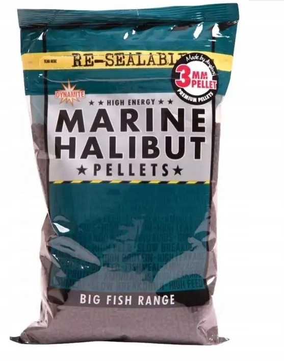Dynamite Pellet Marine Halibut 3mm