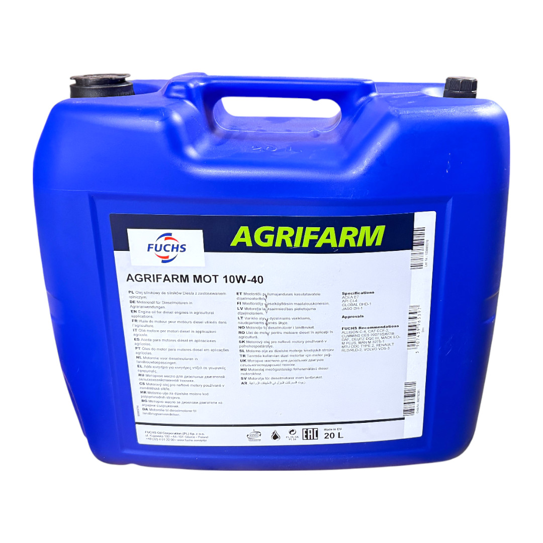 Motorový olej Fuchs Agrifarm Mot Sae 10W40 20L