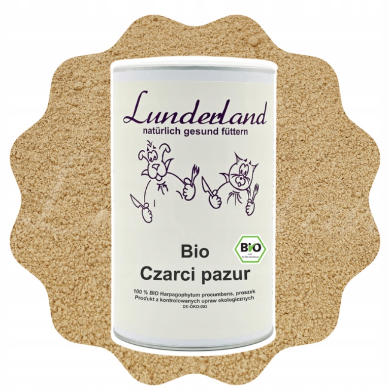 Levně Lunderland organický ďábelský dráp Bio (Čertí dráp) 500 g