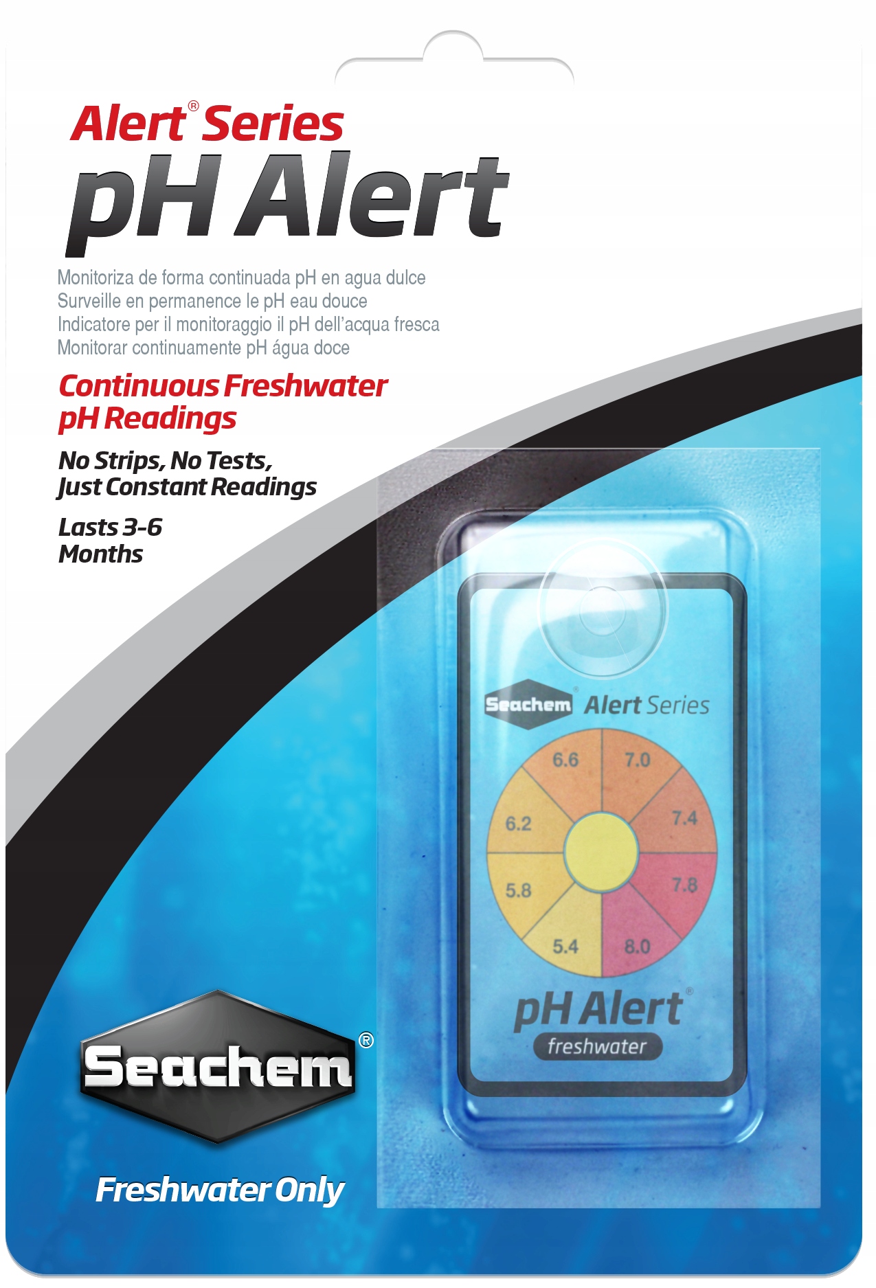 Seachem pH Alert (stálý test pH)
