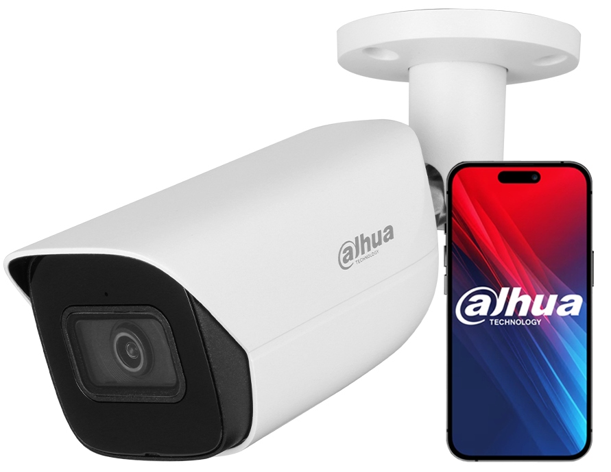 Kamera Ip Dahua 8Mpx Zewnętrzna z Mikrofonem Ir Led 30m Starlight WizSense