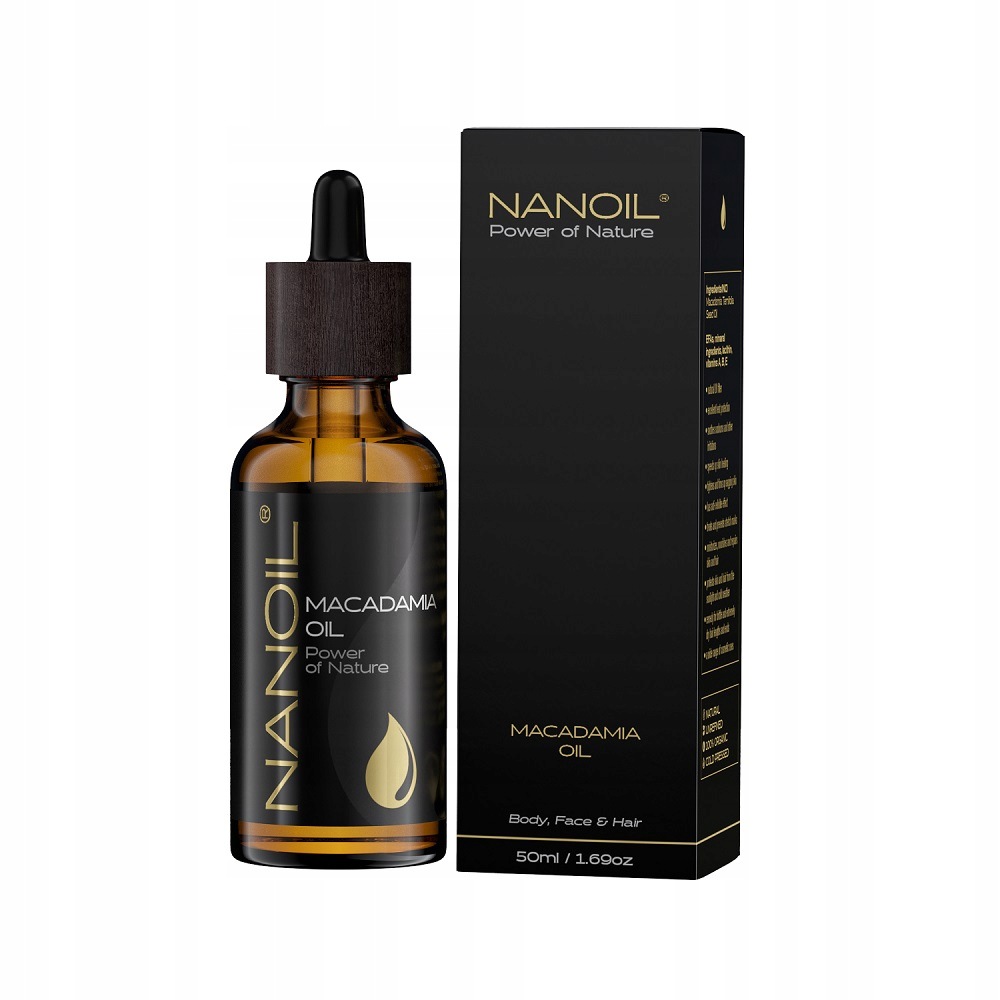 Macadamia Oil makadamiový olej pro péči o vlasy a tělo 50 ml