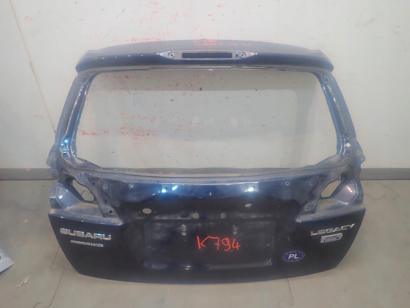 trunk door SUBARU LEGACY 2009- KOMBI