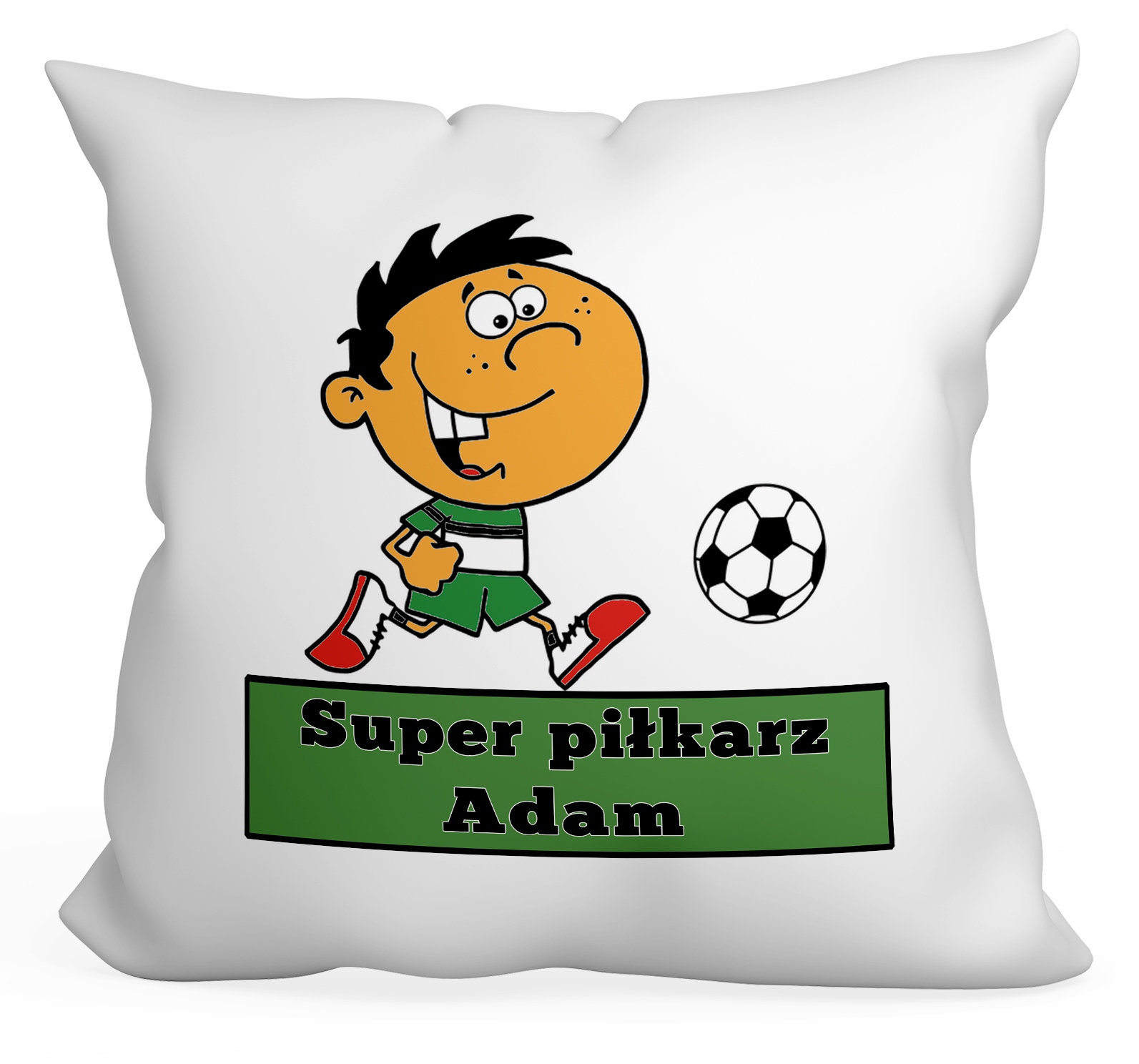 

Poduszka Fana Piłki Nożnej Upominek Imię