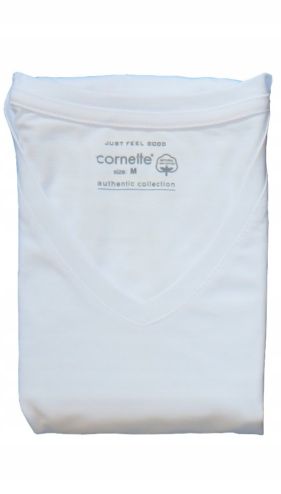 CORNETTE koszulka authentic 201 NEW biała 5XL Płeć mężczyzna