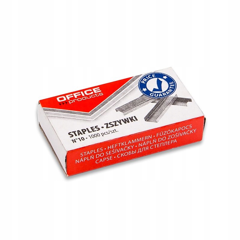 

Zszywki biurowe Office Products Nr 10/6 1000szt