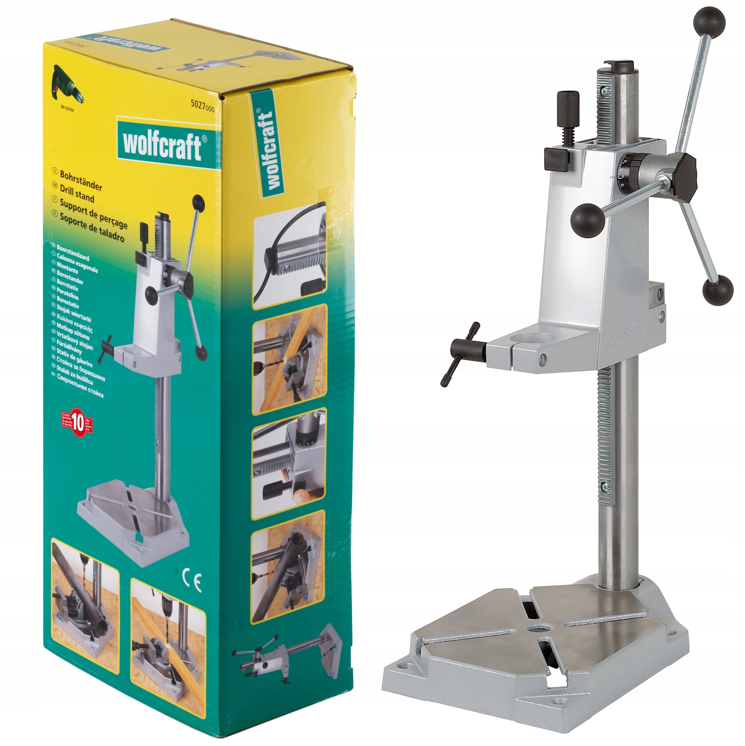 

Wolfcraft Stojak statyw do wiertarki 5027000 43mm