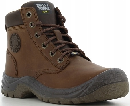 Trzewiki robocze Safety Jogger Dakar S3 Leather Brown r. 40