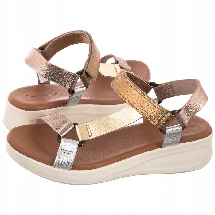 

Buty Damskie Sandały Maciejka Złote L4993-25