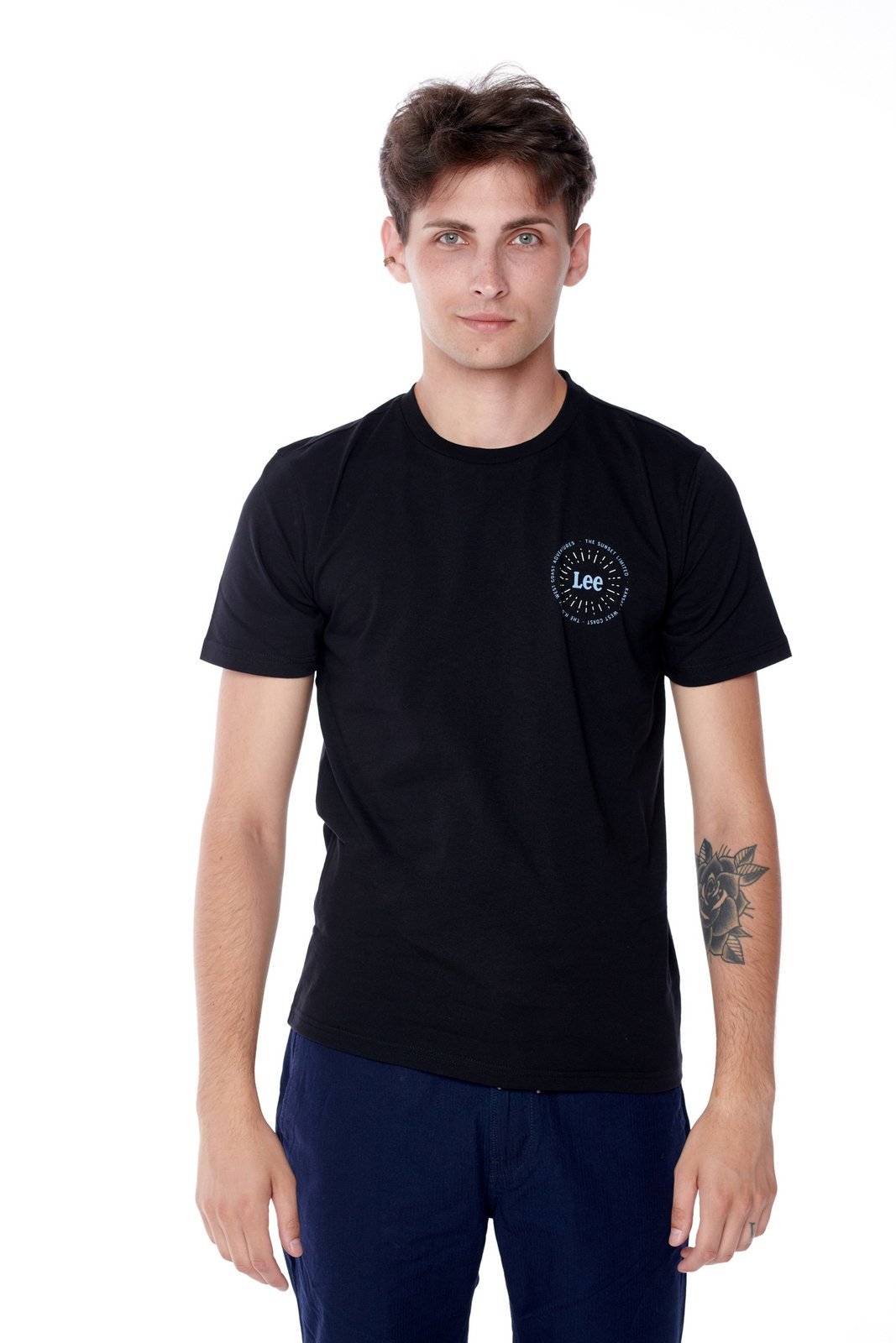

Lee Small Sunset Tee Black L61PFE01 S