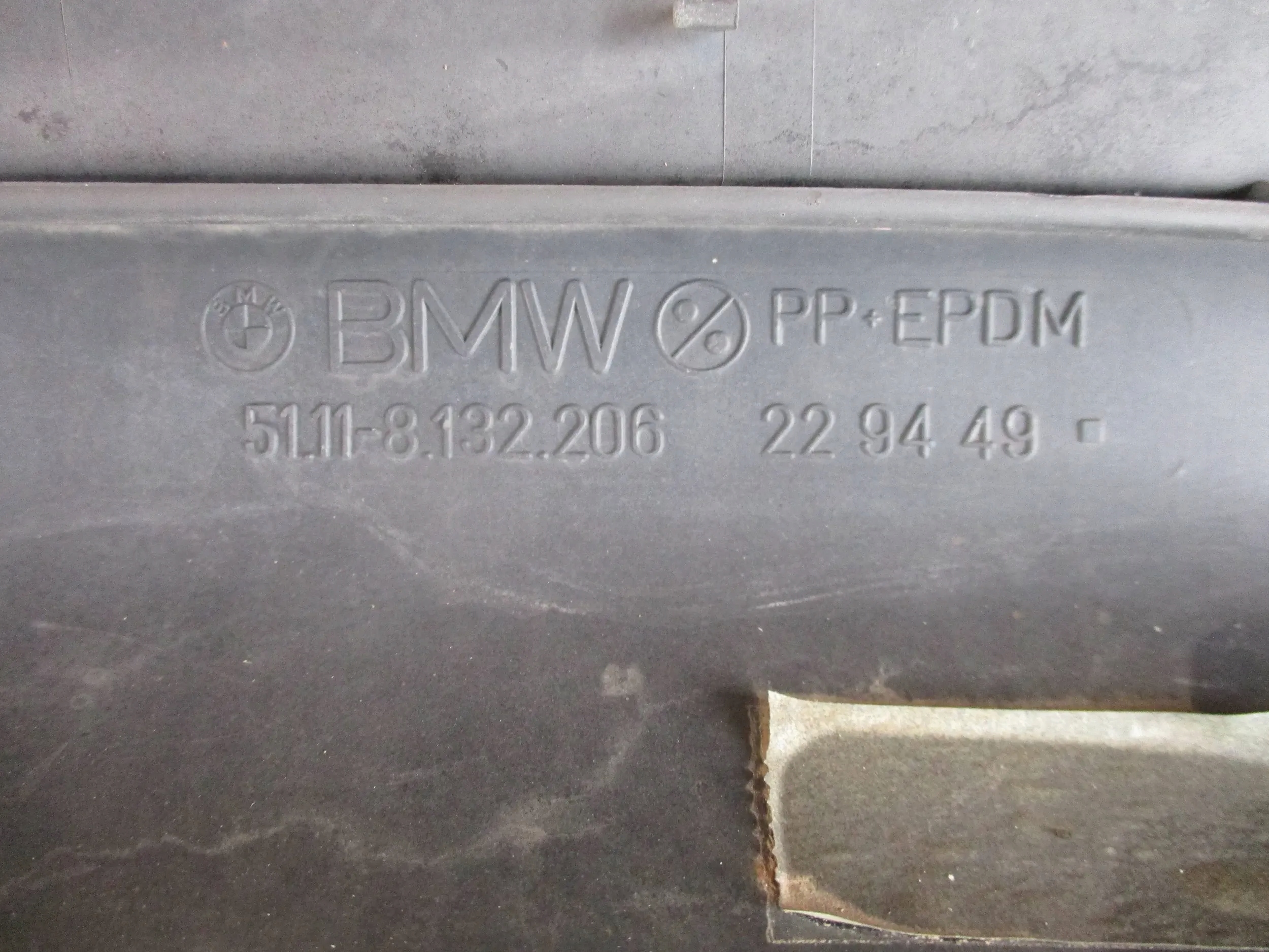 nárazník předek přední BMW 3 E36