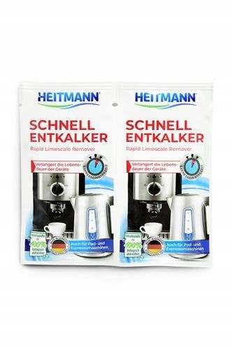 

Heitmann Szybki Odkamieniacz do Czajników 2x15g De