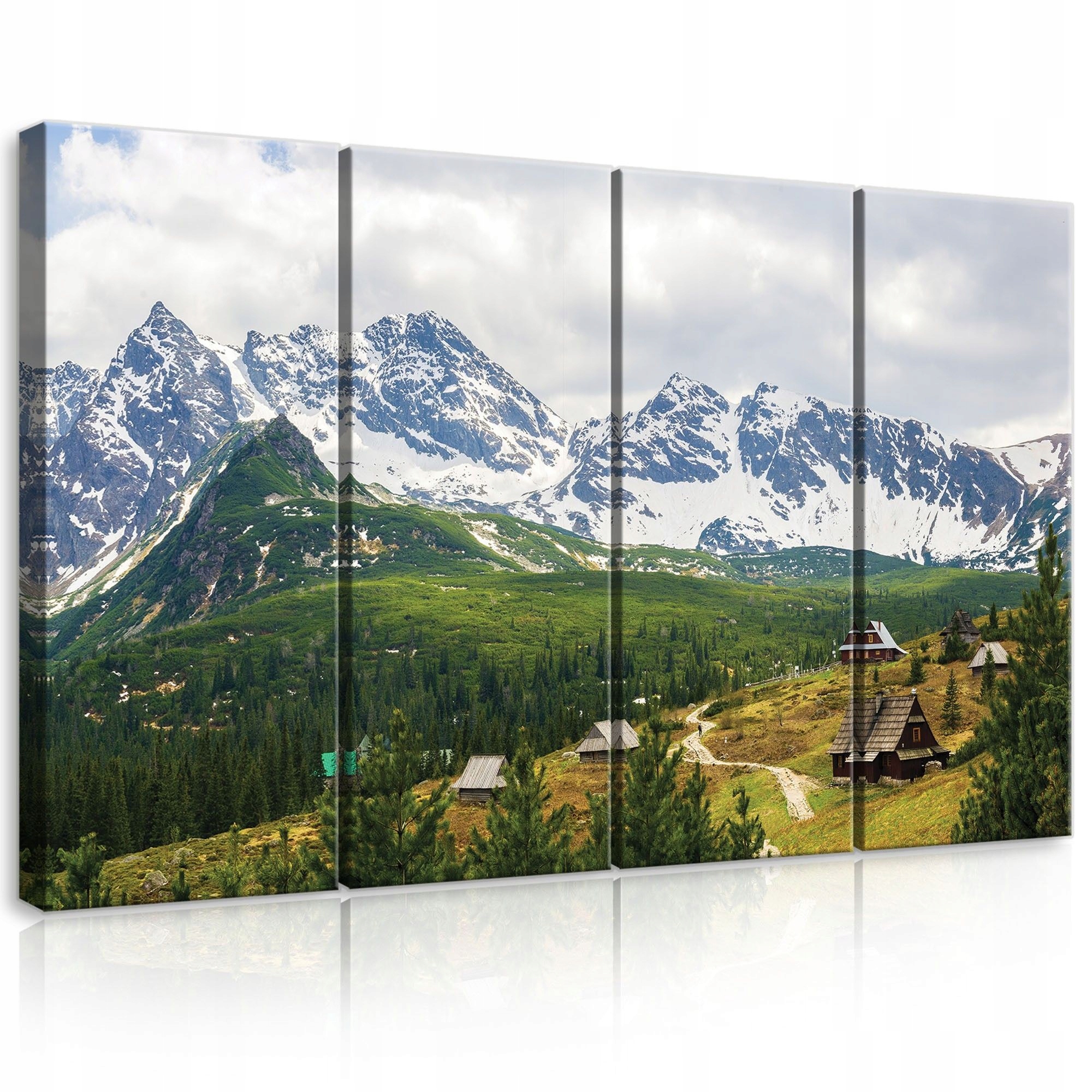 Obraz 120x80 Hory Tatry krajina příroda Karpaty les klid nástěnná dekorace