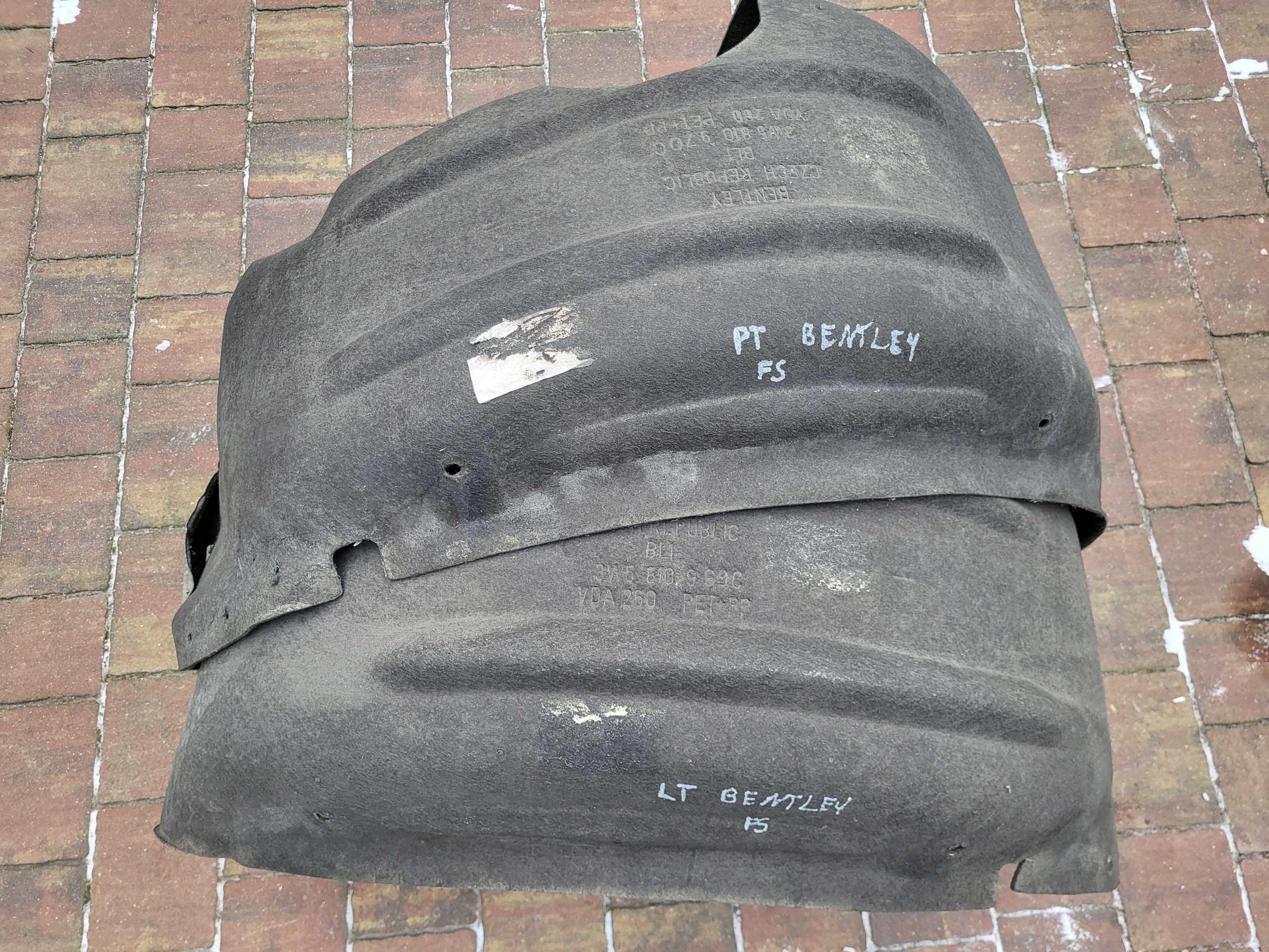 NADKOLE PRAWY LEWY TYL BENTLEY CONTINENTAL FLYING SPUR