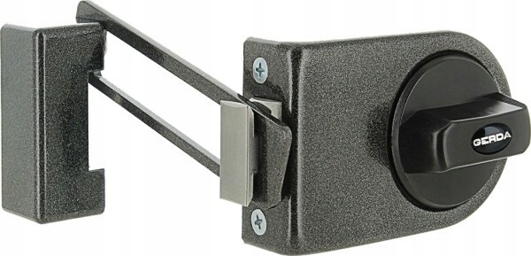 Zamek nawierzchniowy Zn 200Z z zapornicą Gerda grafit