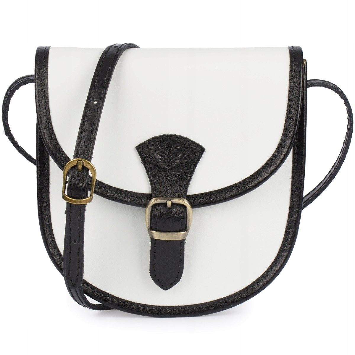 Tommy black Beltimore Dámská kožená malá kabelka Přes Rameno podkova