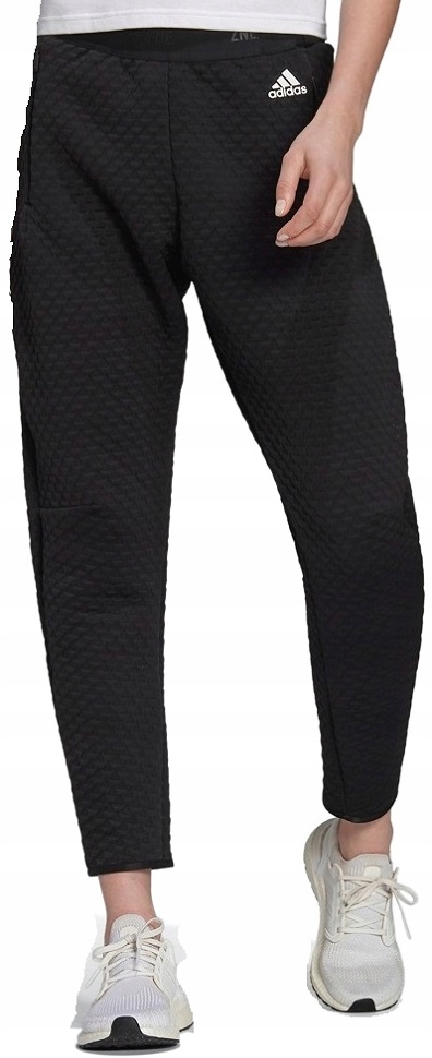 ADIDAS ZNE PRIMEBLUE spodnie DAMSKIE dresowe - XS Wzór dominujący geometryczny