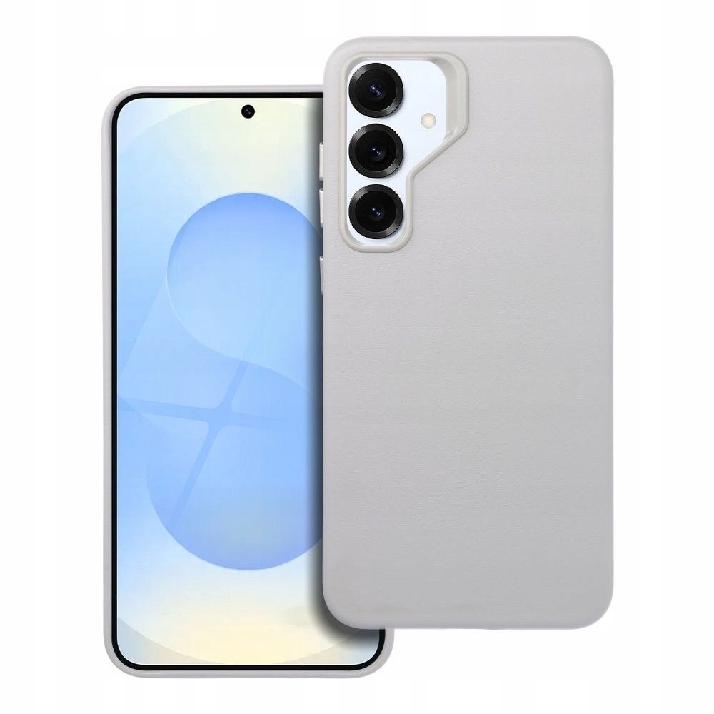 Oem Futerał do Samsung S25 Plus Leather Mag Cover zgodny z MagSafe szary