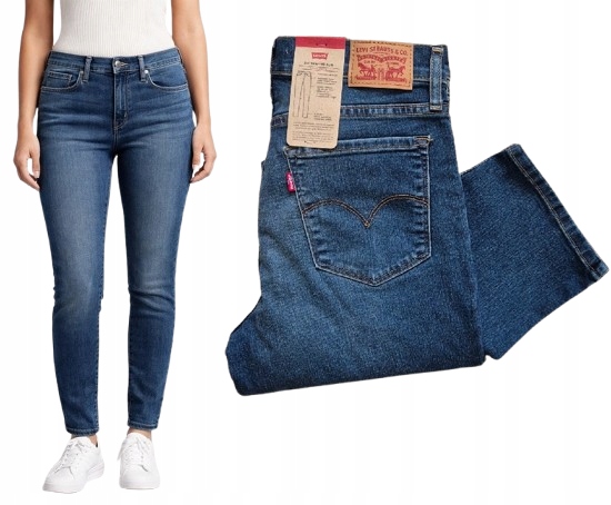 Džíny střihu úzké nohavice Levi's 312 Shaping Slim rovné W30 L30 30x30