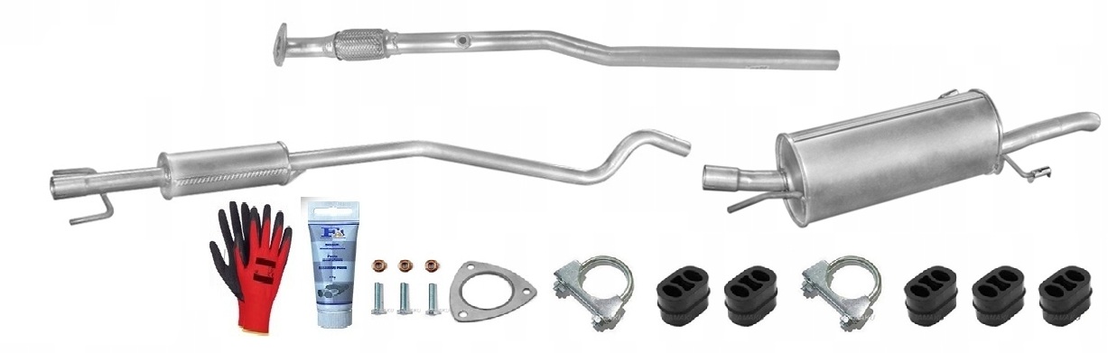 Opel Astra G 1.2i 16V 55kW (2000-9/2004) sedan sada tlumičů výfuku bonus