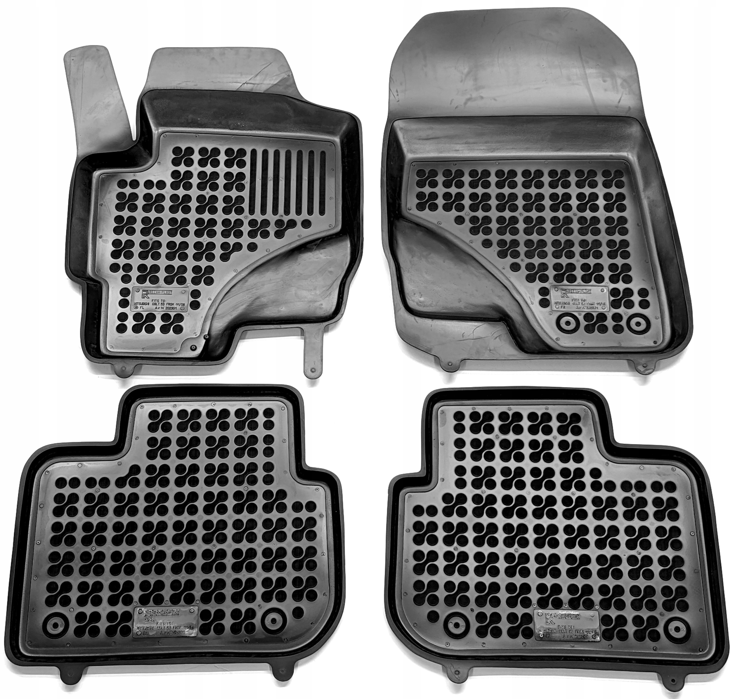 Mitsubishi Colt VI (Z30) 2004 - 2012 5-двері килимки резинові корита