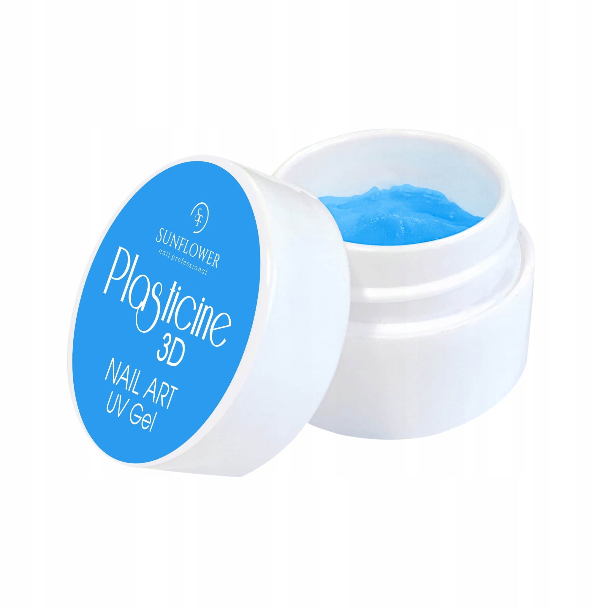 UV Gel Plastelína UV- 3D modrá 13