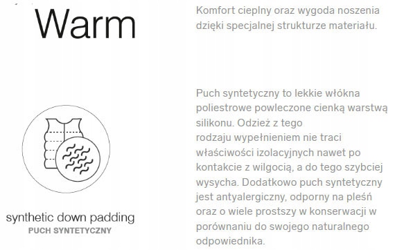 OUTHORN KURTKA ZIMOWA CZARNA PIKOWANA BOMBERKA Zapięcie zamek