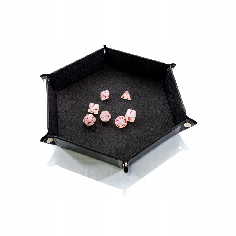 ŻĄDZA MORDU ZESTAW 7 PRZEZROCZYSTYCH KOŚCI RPG Producent Besglo