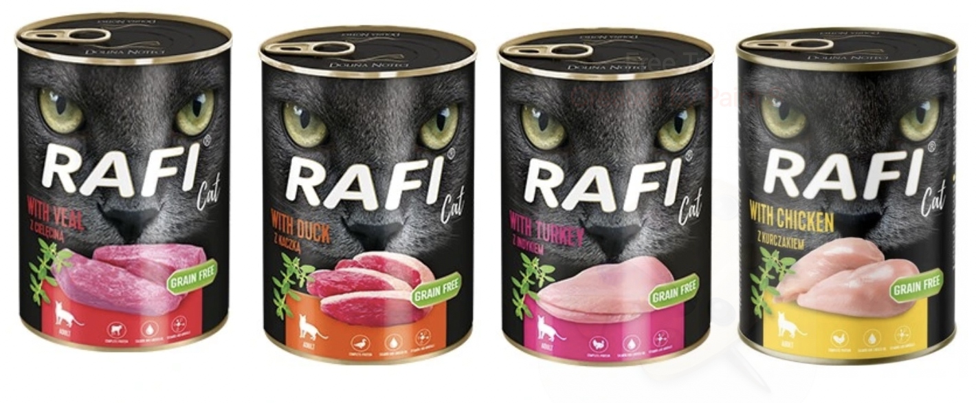 Долина Noteci Rafi Cat смесь вкусов 12x400 г Для кошки