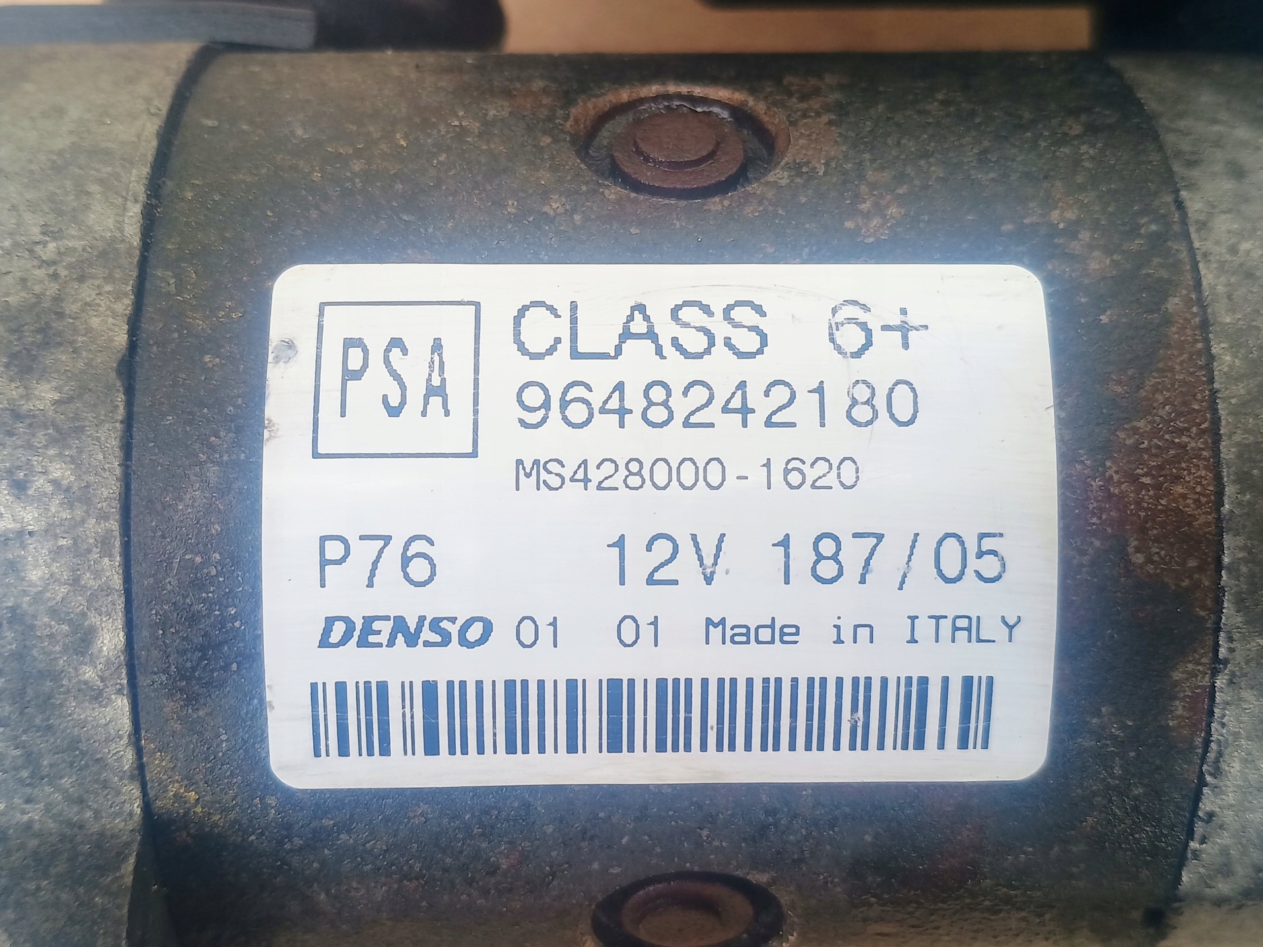 starter 9648242180 PEUGEOT CITROEN 2.0 HDI