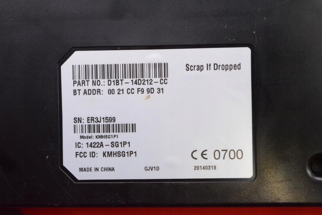 control unit module BLUETOOTH D1BT-14D212-CC FORD GRAND C-MAX MK2 10-15