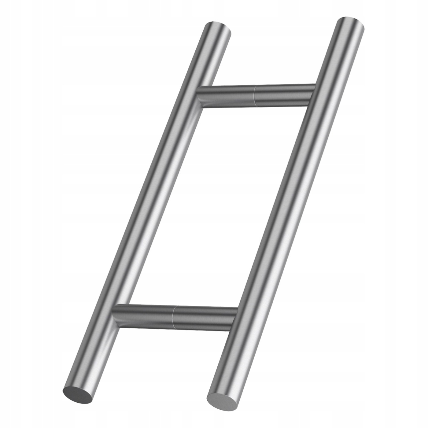 Pochwyt do drzwi dwustronny 200x300mm prosty 90° Inox Satyna Antaba