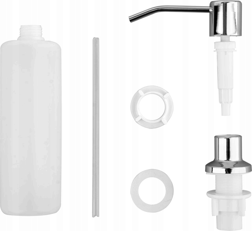 DOZOWNIK DO PŁYNU MYDŁA NA ZLEWOZMYWAK CHROM