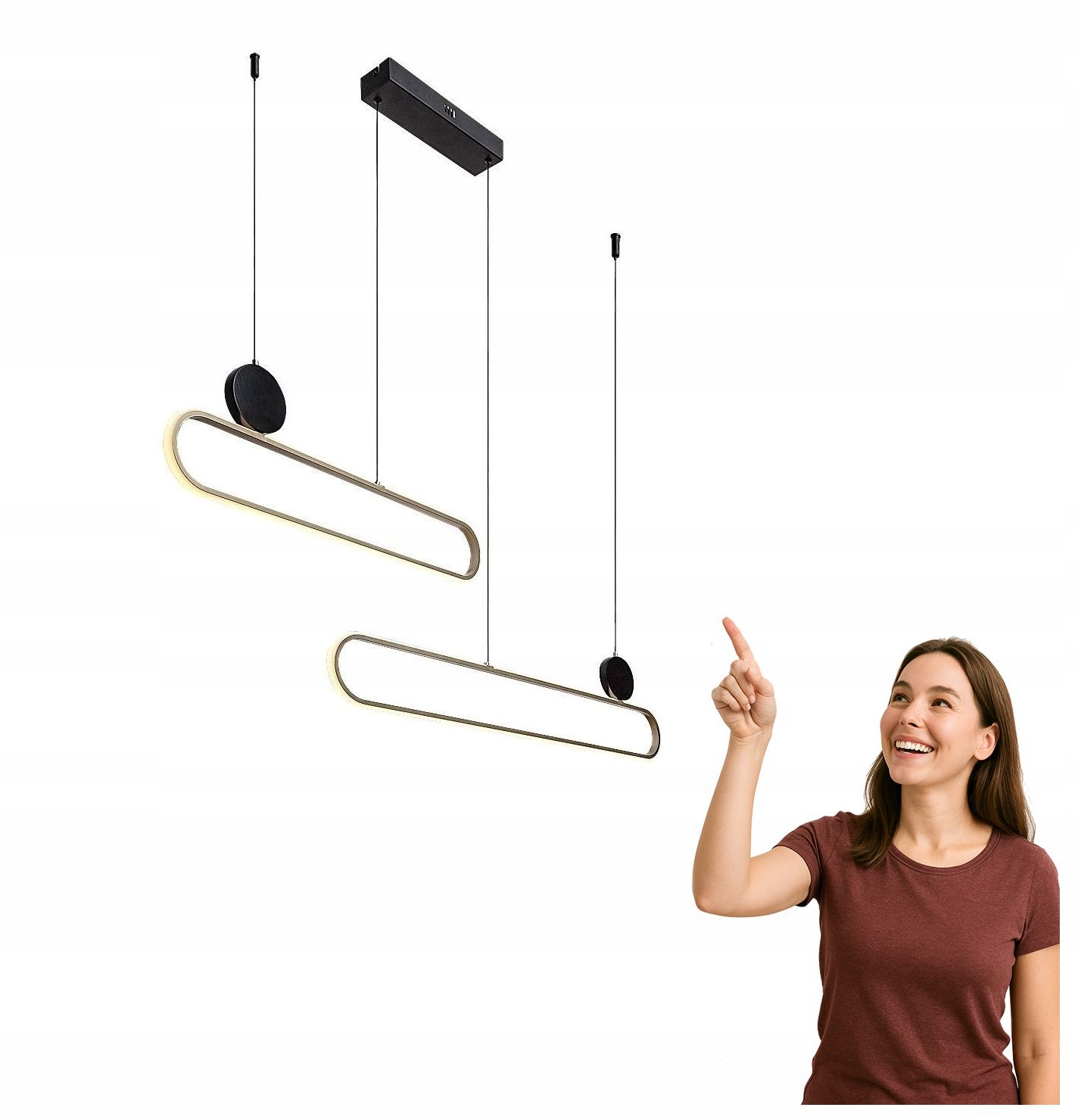 Závesná Led lampa 48W Circado 72268 Rabalux