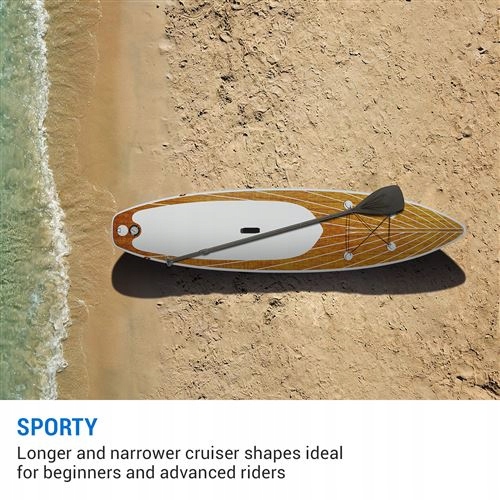 Deski SUP Capital Sports Paddleboard Downwind Cruiser 10.8 330 cm do 130kg EAN (GTIN) 4060656456855