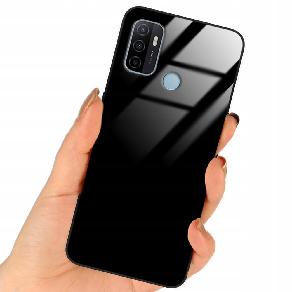 

Etui Szklane Black Case Glass Do Oppo A53 Czarne