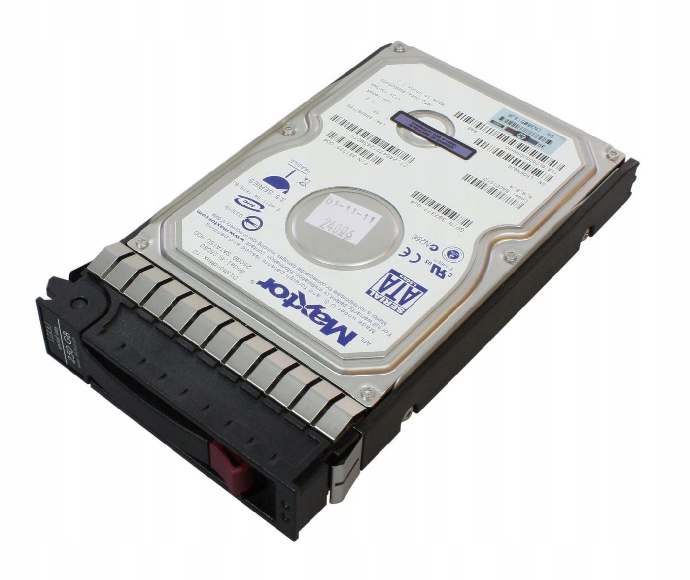 Pevný disk Hewlett Packard Enterprise 250GB Sata 7200RPM (Hot-Plug)