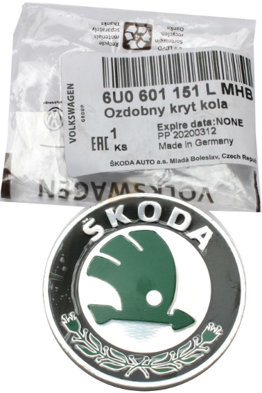 

Dekielek Alufelgi Skoda 6U0601151L 56MM Oryginał